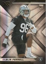 2019 Panini XR Base Set Clelin Ferrell #147 card