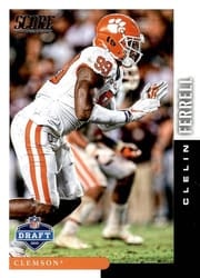 2019 Score NFL Draft 2019 Clelin Ferrell #DFT-23 card