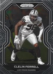 2020 Panini Prizm Base Set Clelin Ferrell #135 card