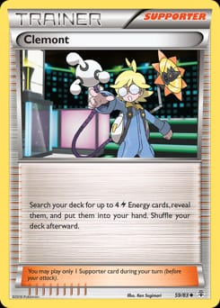 Generations Clemont #59 card