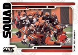2022 Score Squad Cleveland Browns #S10 card