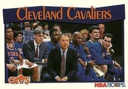 1991-92 Hoops Base Set Cleveland Cavaliers #278 card