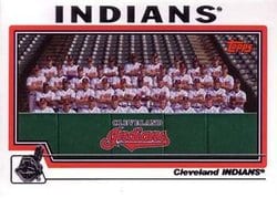 2004 Topps Base Set Cleveland Indians #646 card