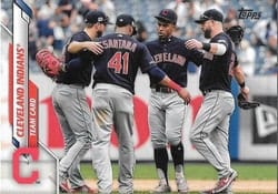 2020 Topps Base Set Cleveland Indians #65 card