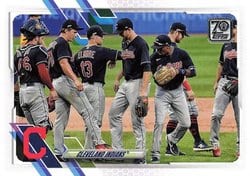 2021 Topps Base Set Cleveland Indians #459 card