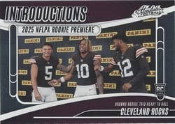 2025 Panini Absolute Introductions Cleveland Rocks #I-QJS card