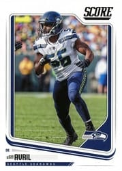 2018 Score Base Set Cliff Avril #300 card
