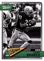 2018 Panini Classics Base Set Cliff Branch #169 card