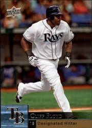 2009 Upper Deck Base Set Cliff Floyd #366 card
