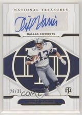 2021 Panini National Treasures Signatures Gold Cliff Harris #S-CH card