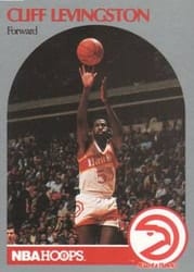 1990-91 Hoops Base Set Cliff Levingston #29 card