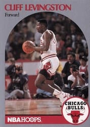 1990-91 Hoops Base Set Cliff Levingston #405 card