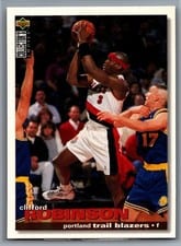 1995-96 Collector's Choice Base Set Clifford Robinson #146 card