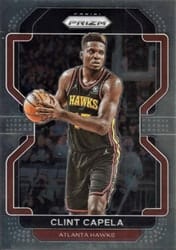 2021-22 Panini Prizm Base Set Clint Capela #187 card