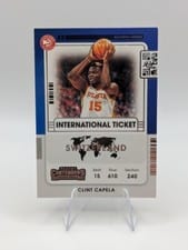 2021 Panini Contenders International Ticket Clint Capela Green Ice #11 card