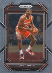 2022-23 Panini Prizm Base Set Clint Capela #162 card
