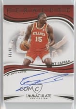 2023-24 Panini Immaculate Collection Heralded Signatures Clint Capela #24 card