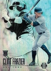 2018 Panini Chronicles Illusions Clint Frazier #10 card