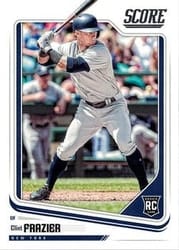 2018 Panini Chronicles Score Clint Frazier #24 card