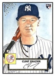2018 Topps Gallery Heritage Clint Frazier #H-13 card