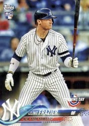 2018 Topps Opening Day Base Set Clint Frazier #117 card