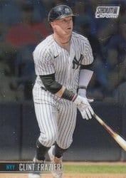 2021 Stadium Club Chrome Base Set Clint Frazier #104 card