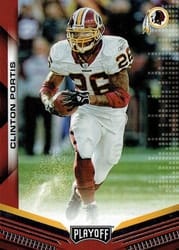 2019 Panini Playoff Base Set Clinton Portis #113 card