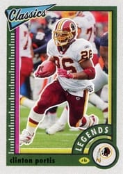 2022 Panini Classics Base Set Clinton Portis #143 card