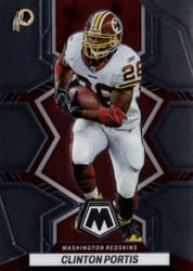 2022 Panini Mosaic Base Set Clinton Portis #200 card