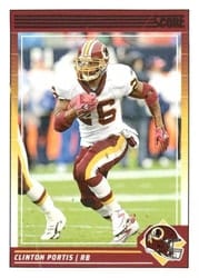 2024 Score Base Set Clinton Portis #288 card