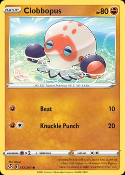 Fusion Strike Clobbopus #152 card