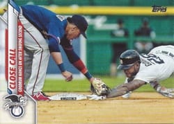 2020 Topps Base Set Close Call #31 card
