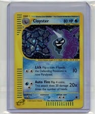 2002 Expedition Base Set Cloyster #8 card