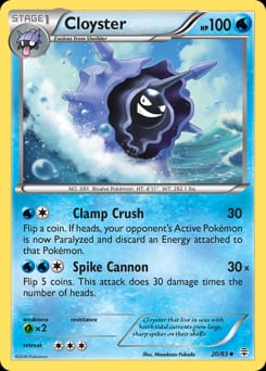 2016 Generations Cloyster #20 card