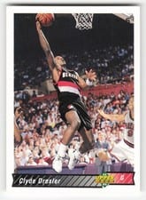 1992-93 Upper Deck Base Set Clyde Drexler #132 card