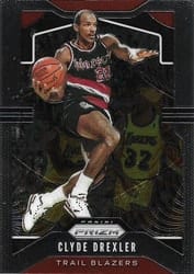 2019-20 Panini Prizm Base Set Clyde Drexler #23 card