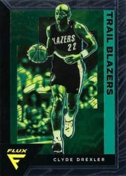 2020-21 Panini Flux Base Set Clyde Drexler #187 card