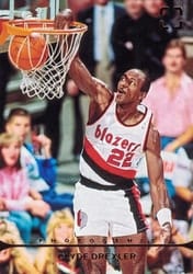 2021-22 Panini Photogenic Base Set Clyde Drexler #44 card