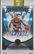 2025-26 Topps 3 Game Time Graphs Clyde Drexler #GT-CD card