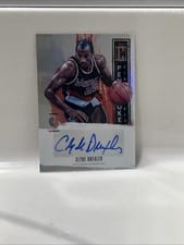 2025-26 Topps Signature Class Penstroke Signatures Clyde Drexler #PS-CD card