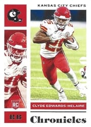 2020 Panini Chronicles Base Set Clyde Edwards-Helaire #46 card