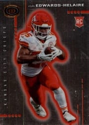 2020 Panini Chronicles Dynagon Rookies Clyde Edwards-Helaire #D-5 card