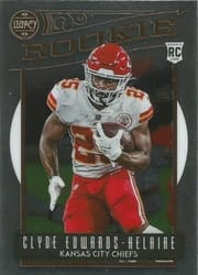 2020 Panini Chronicles Legacy Update Rookies Clyde Edwards-Helaire #205 card