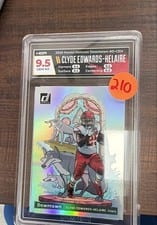 2020 Panini Donruss Optic Downtown Clyde Edwards-Helaire #DT-35 card