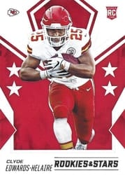 2020 Panini Rookies & Stars Base Set Clyde Edwards-Helaire #109 card