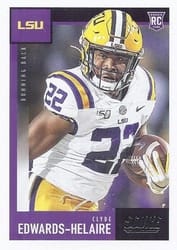2020 Score Base Set Clyde Edwards-Helaire #376 card