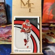 2022 Panini Immaculate Collection Clyde Edwards Helaire #52 card