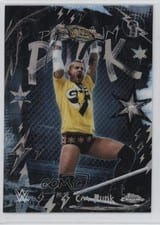 2026 Topps Chrome WWE Platinum Punk CM Punk #PLP-12 card