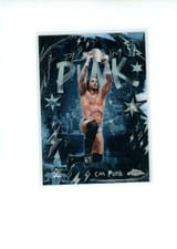 2026 Topps Chrome WWE Platinum Punk CM Punk #PLP-2 card