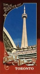 2023 Topps Allen & Ginter Mini Only In... CN Tower #OI-29 card